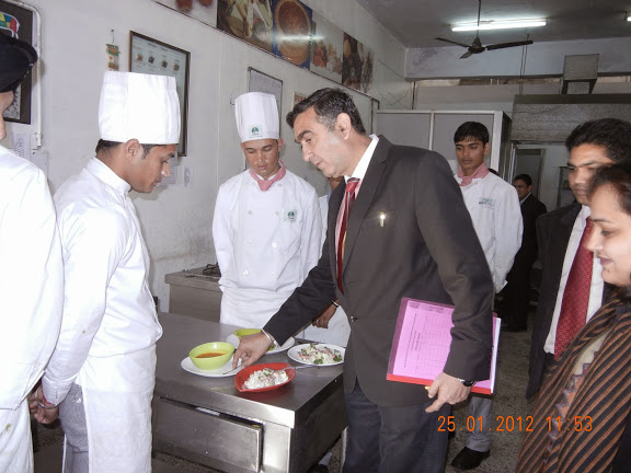 Guest Visit in allied college of hospitality