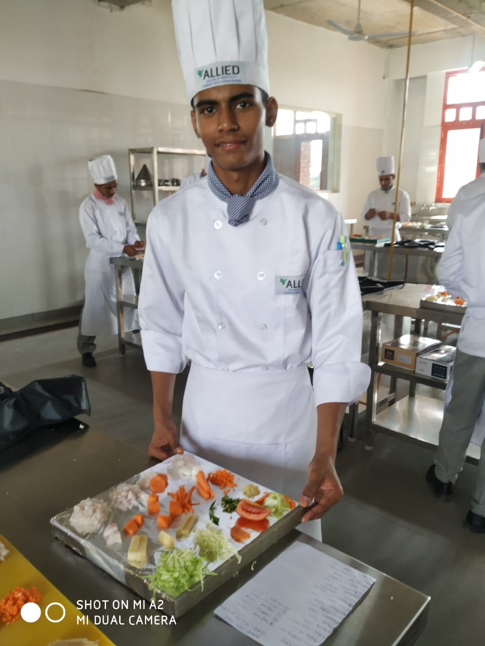Chef's International Day Celebrations prep in allied college