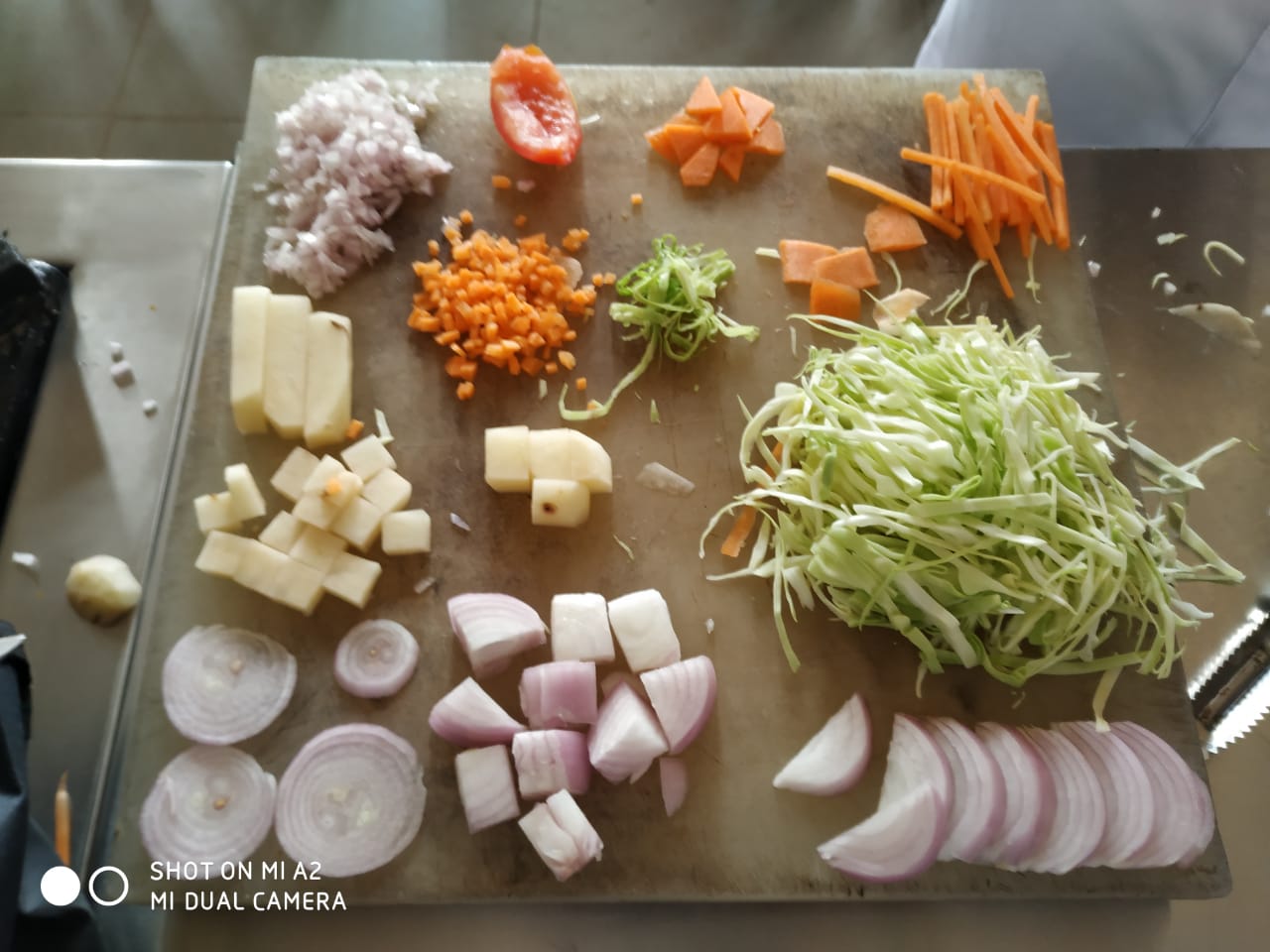 Chef's International Day Celebrations prep in allied college